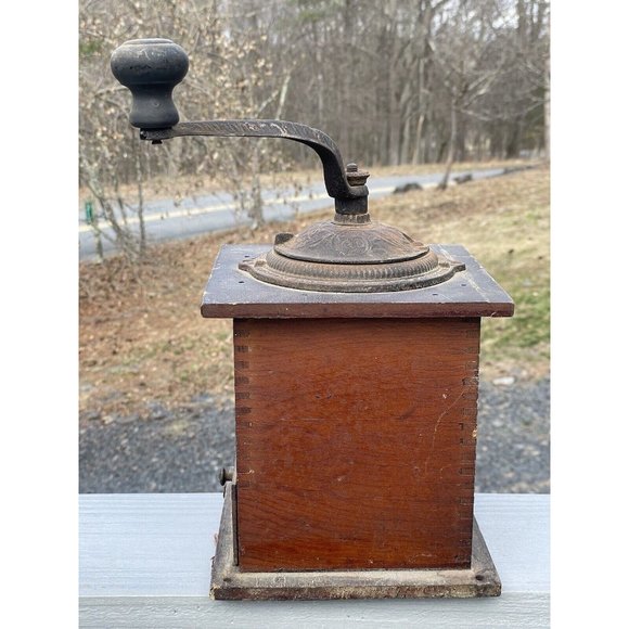 Antique Imperial Arcade Home Coffee Mill Grinder No. 767 Circa Late 1800’s - Picture 15 of 16